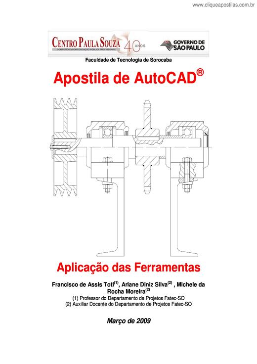 Apostila auto cad com objetividade