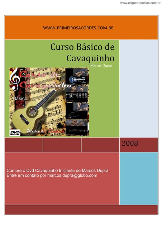 Método Cadências Volume 1&2 Cavaquinho e Banjo